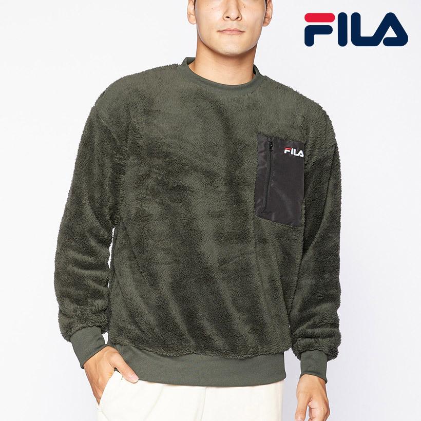 ｆｉｌａ フィラ Fila メンズ ａｉｒ エアーシャギークルートップス 暖か素材 4413 Oceanweb Paypayモール店 通販 Paypayモール