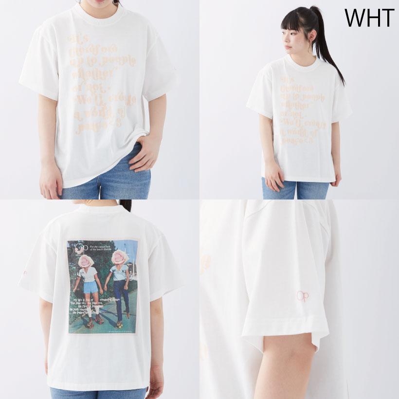 SEA グラフィックTシャツ 半袖 ホワイト SEA（シー）の「GRAPHIC TEE (SEAVALLEY PIZZA SHOP TEE）（T