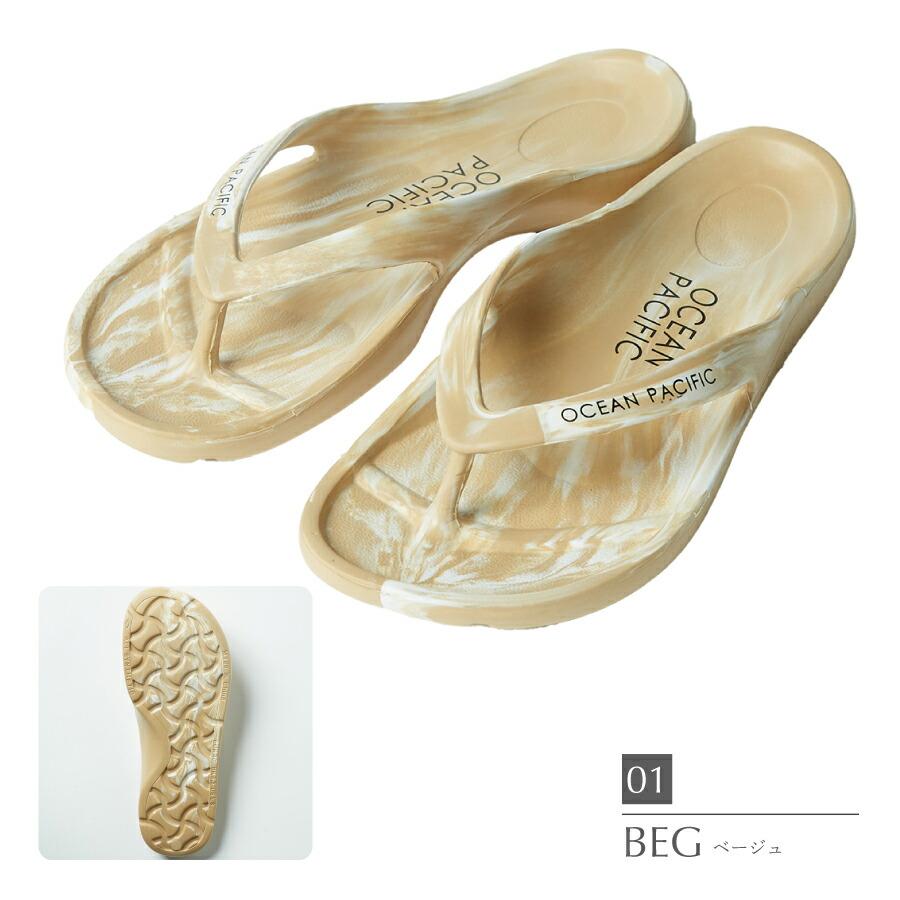 Ocean Pacific レディース ビーチサンダル OP オーシャン