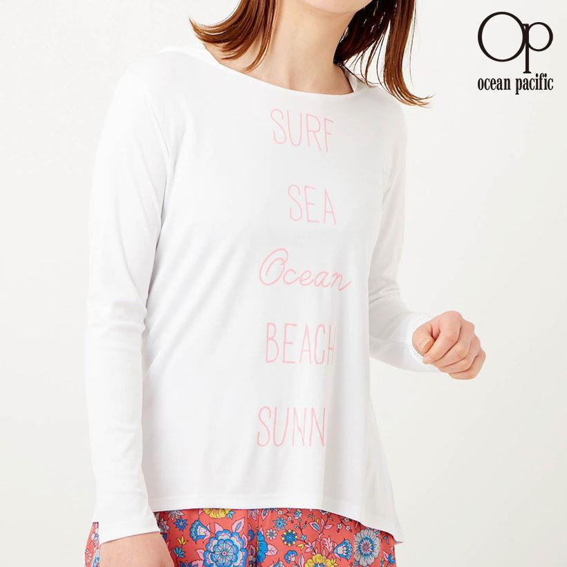 Ocean Pacific レディースラッシュガード ファッションなデザイン レディースラッシュガード