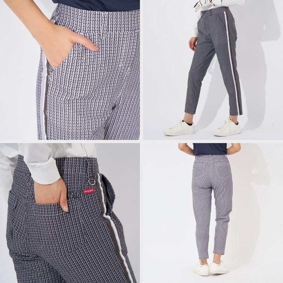   GOLF レディースパンツ グレー ゴルフウェア 冷感パンツ レディース ジョガーパンツ ゴルフ