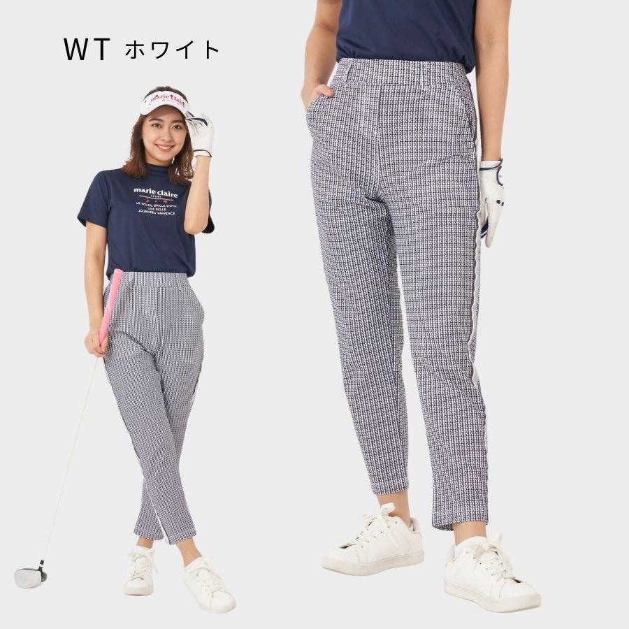   GOLF レディースパンツ グレー ゴルフウェア 冷感パンツ レディース ジョガーパンツ ゴルフ