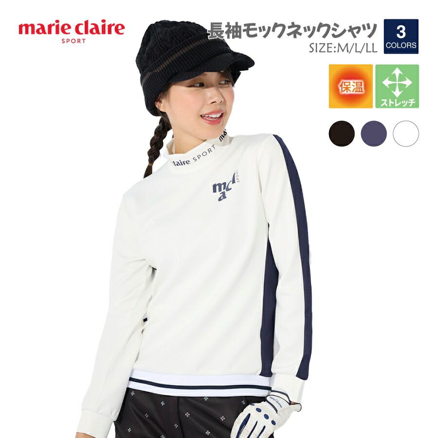 Marie Claire（マリ クレール） レディース シャツ モックネックシャツ 