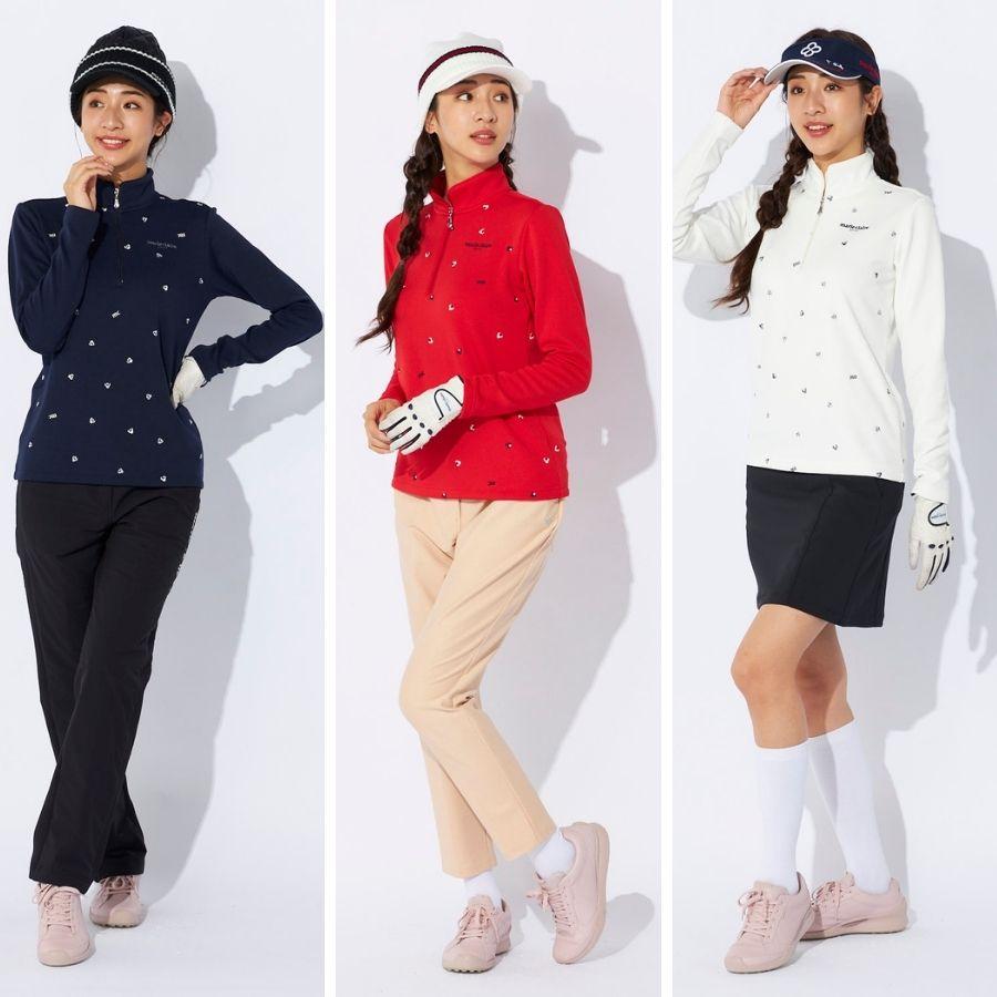 裏シャギーハイネックシャツ 長袖 ゴルフウェア レディース FILAGOLF