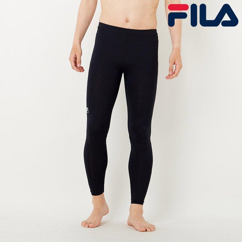 メンズ ゴルフウエアー ゴルフレギンス 重ね着に最適 レギンス ゴルフボトム インナー Fila フィラ ブラック 春夏クリアランスセール Oceanweb Paypayモール店 通販 Paypayモール
