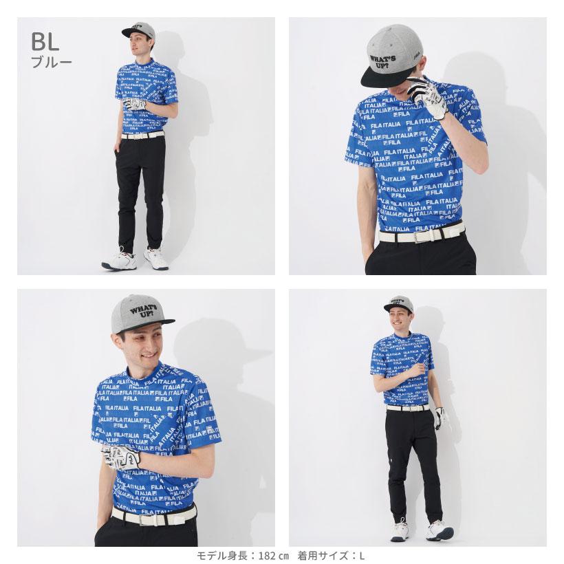 フィラ FILA ゴルフ GOLF モックネック シャツ 吸汗速乾 接触冷感 FILA レディース モックネック シャツ 半袖 ハイネック 吸汗速乾