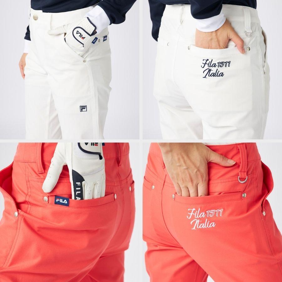 FILA GOLF パンツ ゴルフウェア レディース ライトテーパードパンツ