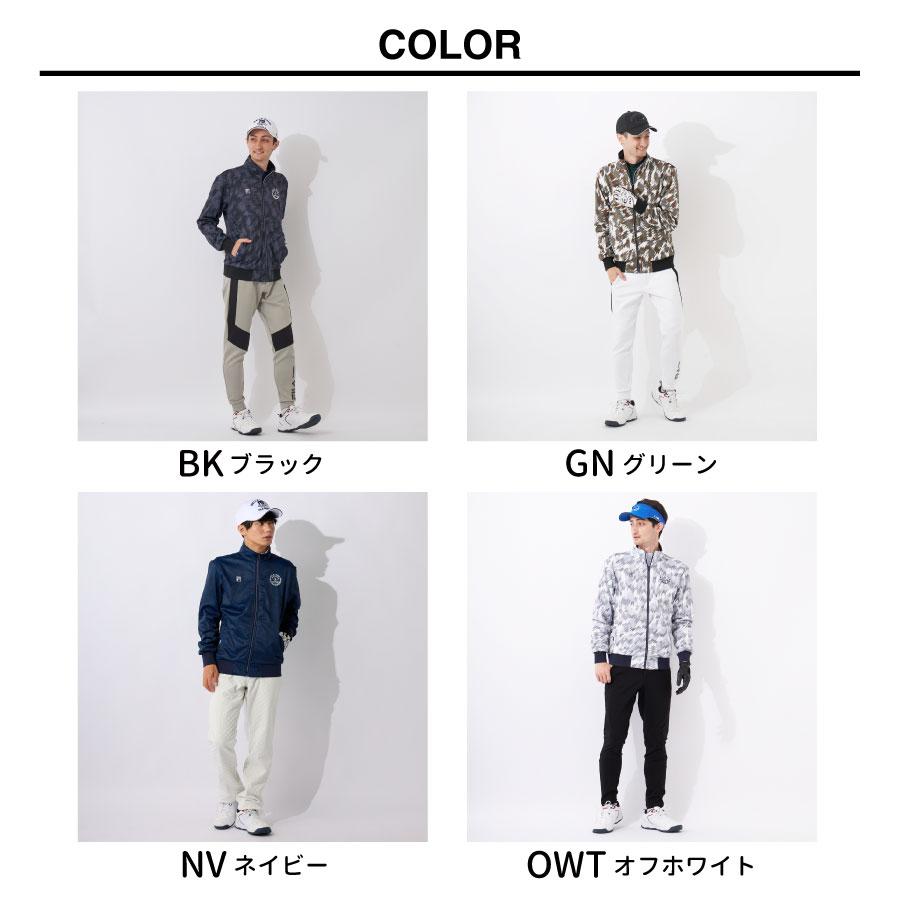 FILA メンズ ボンディングブルゾン 迷彩柄 裏フリース 保温