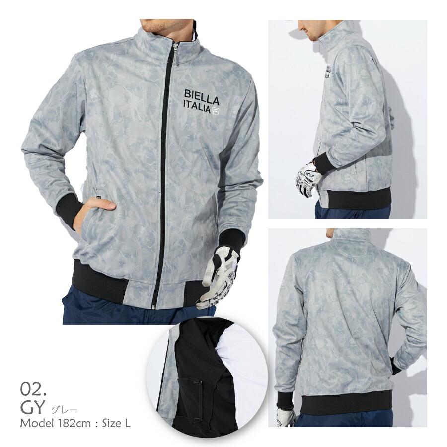 ＃FR2 GOLF ブルゾン ジャケット FILA GOLF ブルゾン アウター 「FILA GOLF:フィラゴルフ」中綿ブルゾン