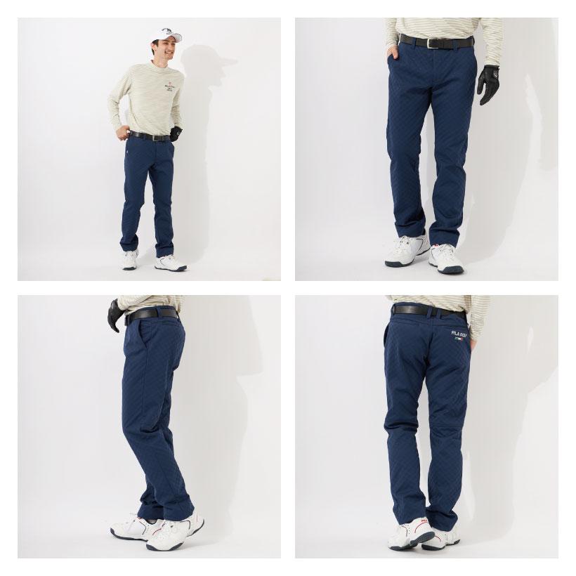 FILA（フィラ） メンズ ロングパンツ ボンディング 高周波キルト