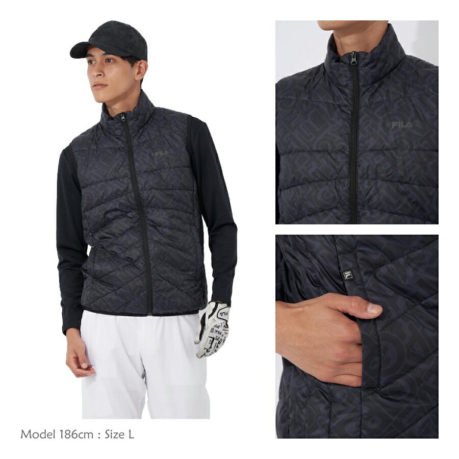 FILA GOLF メンズ ゴルフ ハイブリットダウンベスト 783203 : OCEANweb