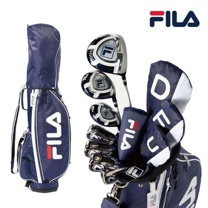 FILA（フィラ） レディース ゴルフスターターセット ゴルフクラブ8本 