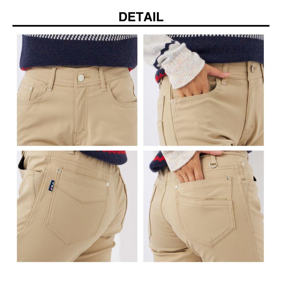 定価24970円 新品タグ付 23区ゴルフ キレイめテーパードパンツ ベージュM WWO きれいめポンチのタックテーパードパンツ(レディース