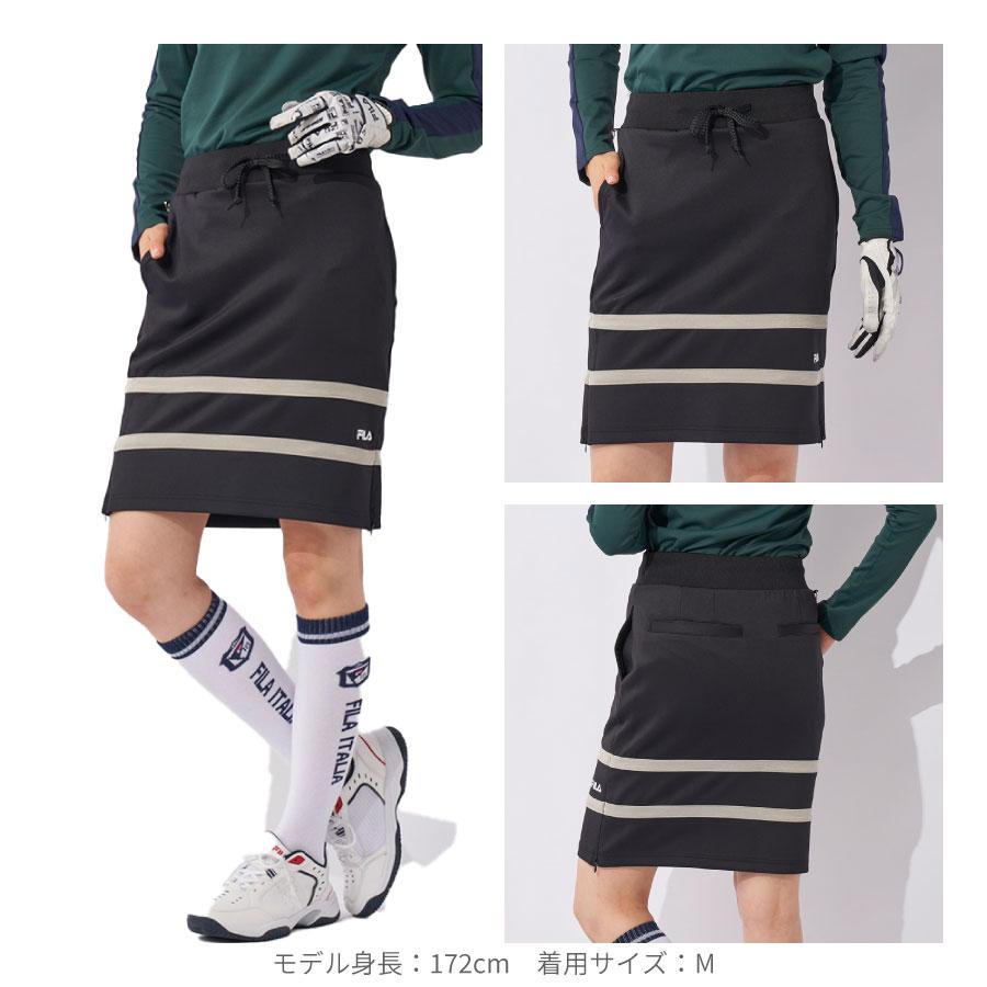 FILA セーターLL、デサントゴルフ スカートセット FILA GOLF スカート 蓄熱ニット×中綿スカートセット : ZOZOTOWN Yahoo