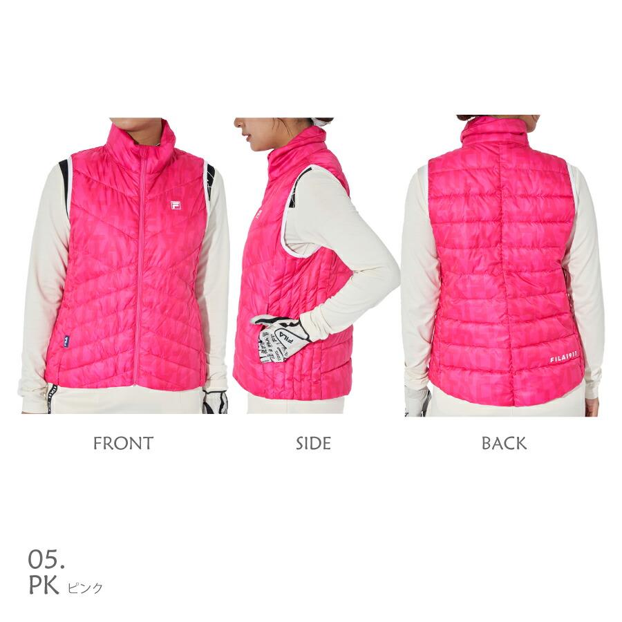 FILA GOLF レディース ゴルフ ハイブリットダウンベスト 793202 FILA GOLF レディース ゴルフ ハイブリットダウンベスト 793202