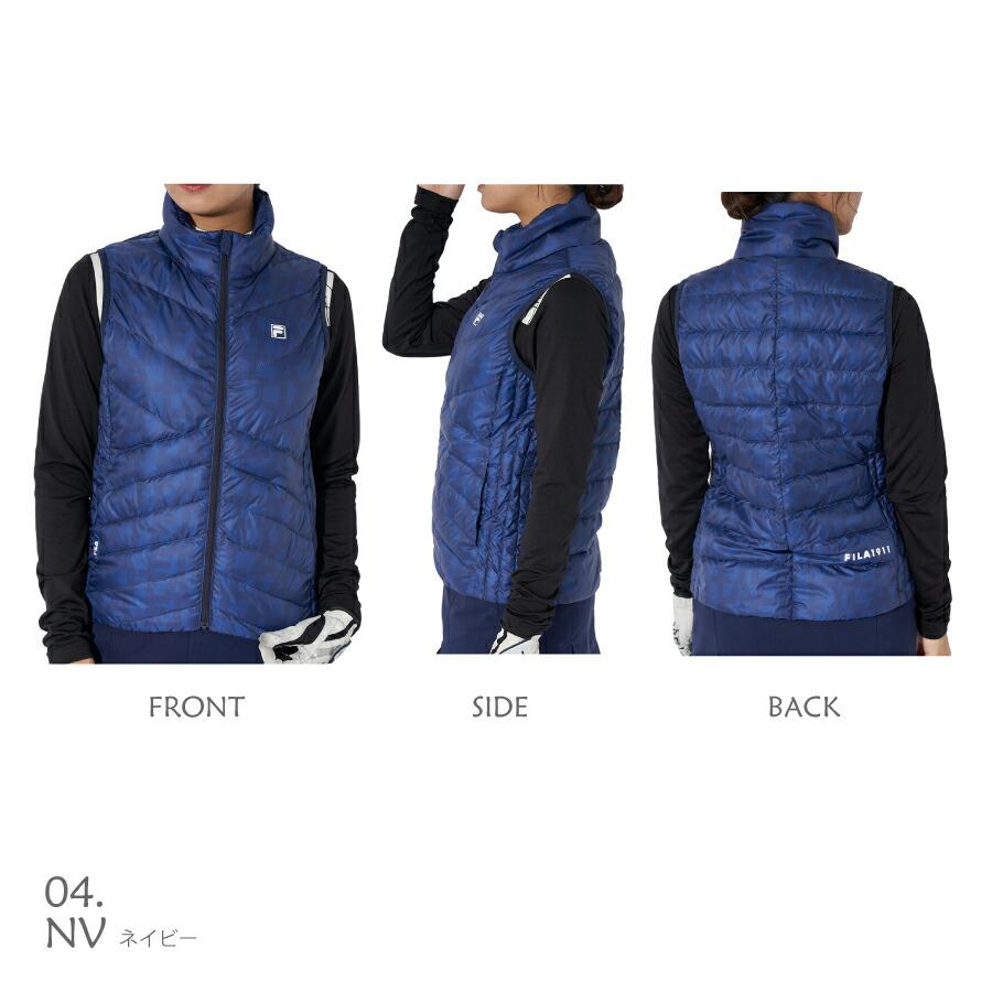 FILA GOLF レディース ゴルフ ハイブリットダウンベスト 793202 FILA GOLF レディース ゴルフ ハイブリットダウンベスト 793202