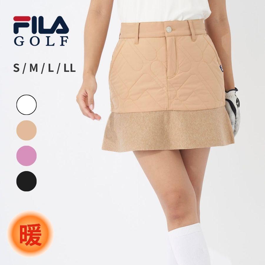 FILA（フィラ） レディース ゴルフ スカート 中綿 ニット FILA GOLF
