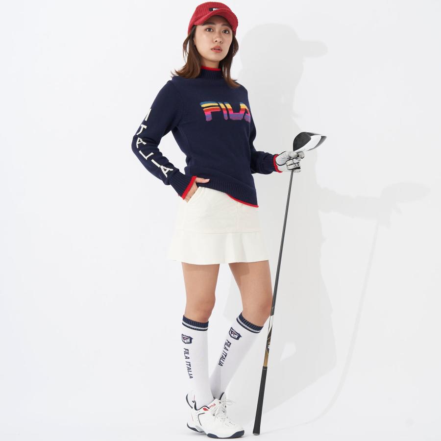 FILA（フィラ） レディース ゴルフ スカート 中綿 ニット FILA GOLF
