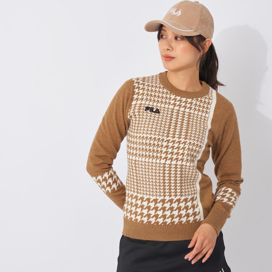 FILA GOLF レディース ゴルフ セーター ニット S M L フィラ グレン