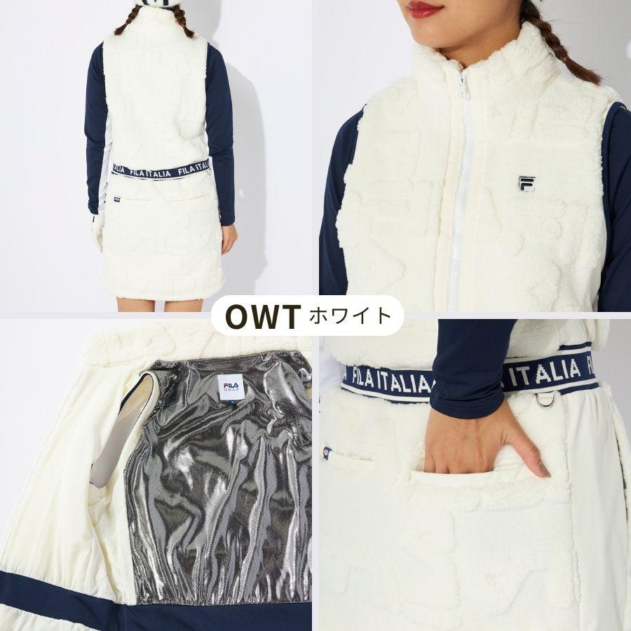 FILA GOLF ワンピース ゴルフウェア レディース ジャガードボア FILA GOLF ワンピース ゴルフウェア レディース ジャガードボア