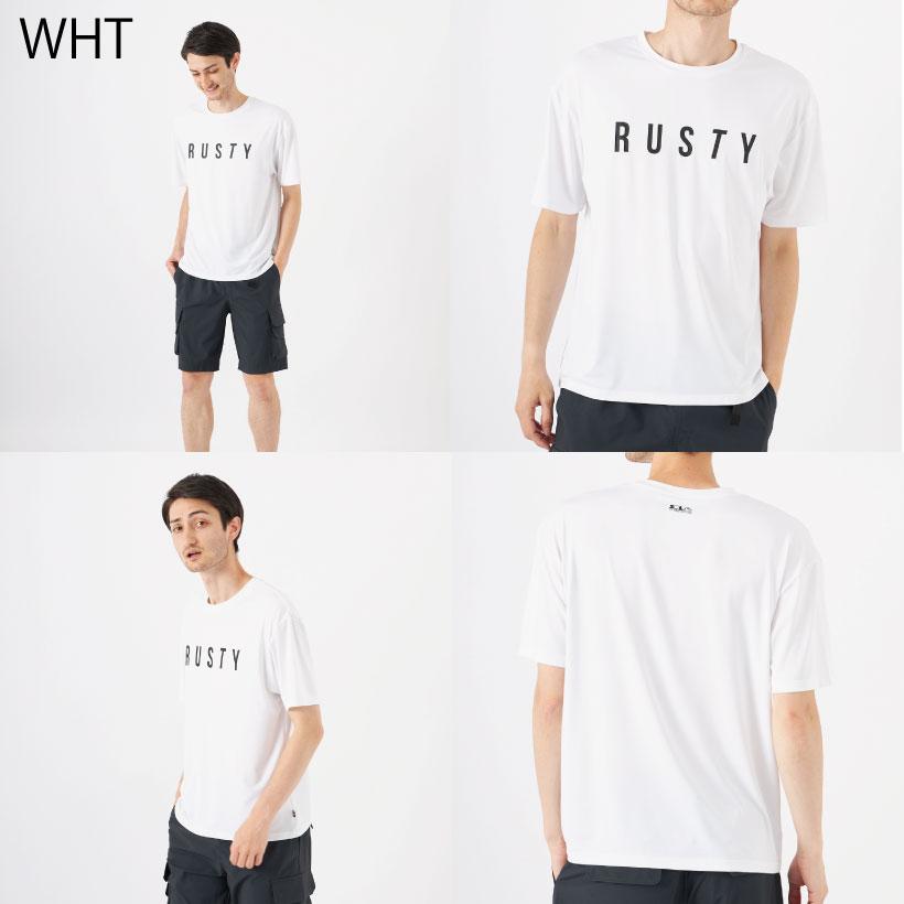 RUSTY（ラスティ） メンズ 半袖Tシャツ ブラック 912464 : OCEANweb