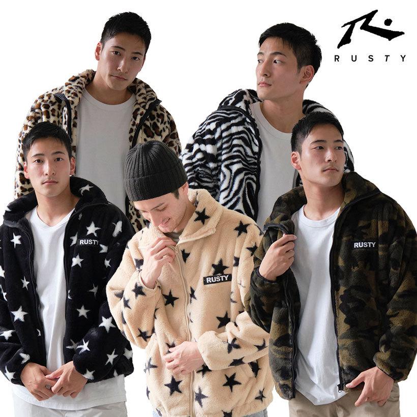 ラスティー　rusty ジャケット RUSTY（ラスティ） メンズ フリース ジャケット 931207 : OCEANweb