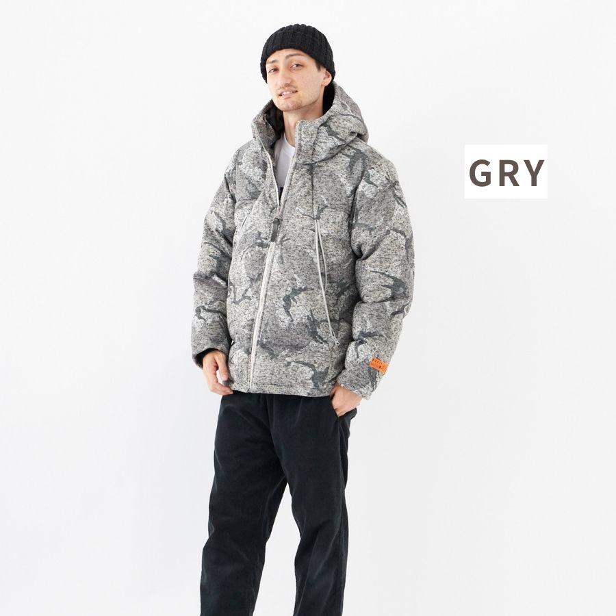 メンズ 中綿ジャケット RUSTY アウター ジャケット フード付き ルミナ