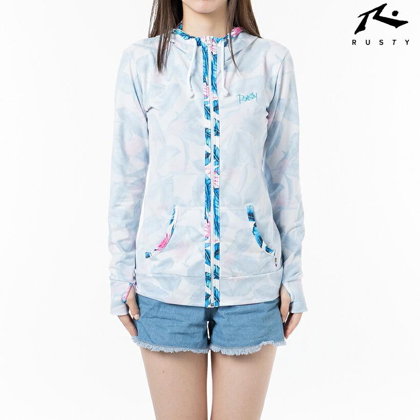 Rusty ラスティ レディース ラッシュガード ホワイト クリアランスセール Wht Oceanweb Yahoo Japan店 通販 Yahoo ショッピング