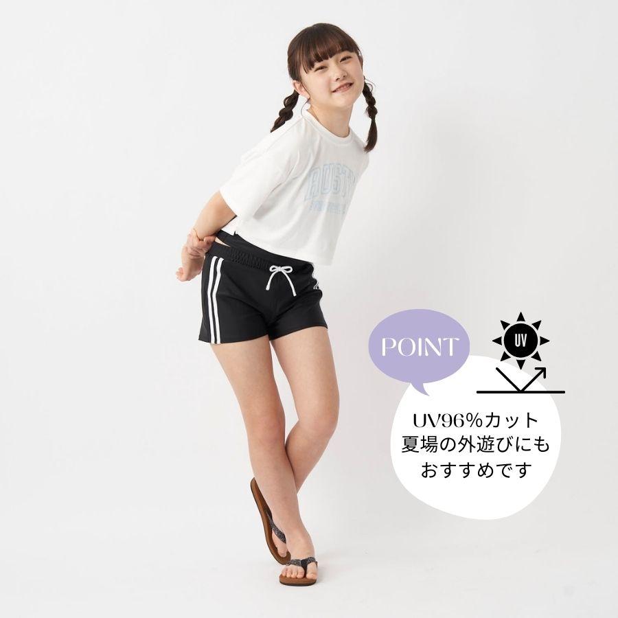 RUSTY セット水着 女子 Tシャツ＋SP水着3点セット KIDS 女児