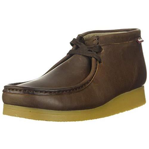 欲しいの Oily Boot,Brown Chukka Hi Stinson Men's Clarks Leather,12 US並行輸入 M その他シューズ