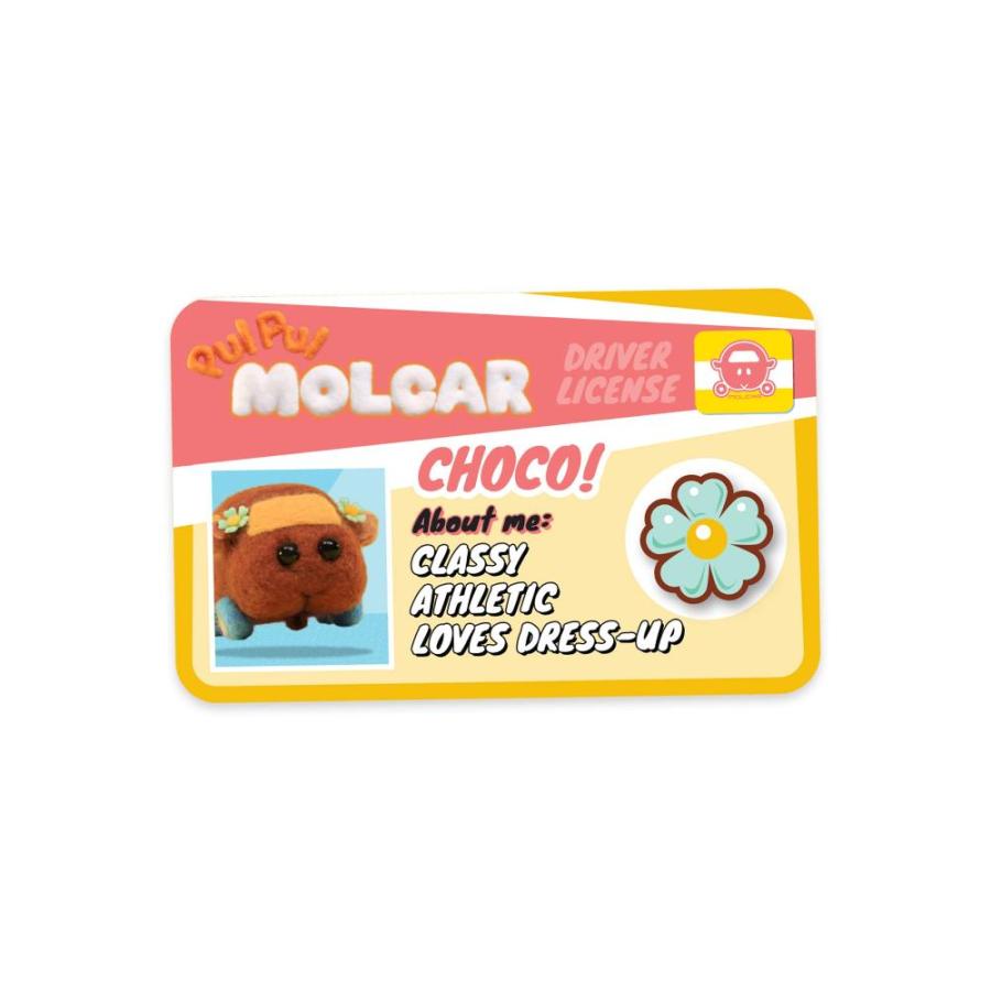 MGA Entertainment Pui Pui Molcar 16-Inch Choco, Ultrasoft Stuffed
