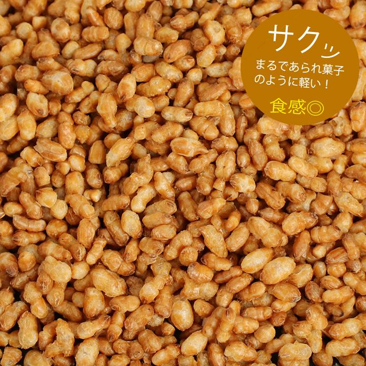創業1903年　焙煎げんまい400ｇ×6袋　 鮮度が自慢　食べる げんまい　玄米パフ　ノンオイル　全ての添加物不使用　玄米ロースト　炒り玄米　保存料 無添加