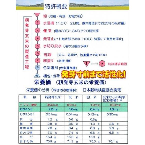 籾発芽玄米 有機米 芽吹き小町1kg袋 粋き活き農場/秋田県大潟村 |  | 05