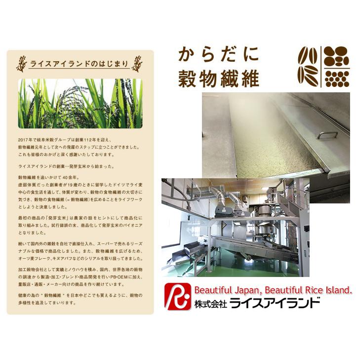 創業1903年　焙煎おおむぎ400ｇ×6袋　 鮮度が自慢　食べる おおむぎ　ポリポリサクサク食感　大麦パフ　ライスアイランド　岐阜県　 チャック袋 大容量 | ライスアイランド | 05