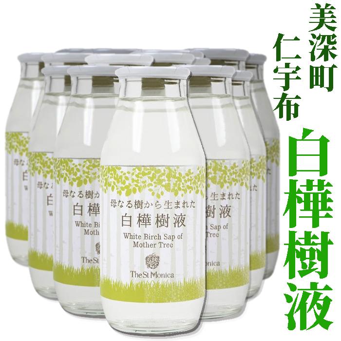 セントモニカ 白樺樹液　180mL×30本　母なる樹から生まれた白樺樹液　The St Monica　防腐剤 添加物フリー　春にしか採れない貴重な100%オーガニックジュース | 
