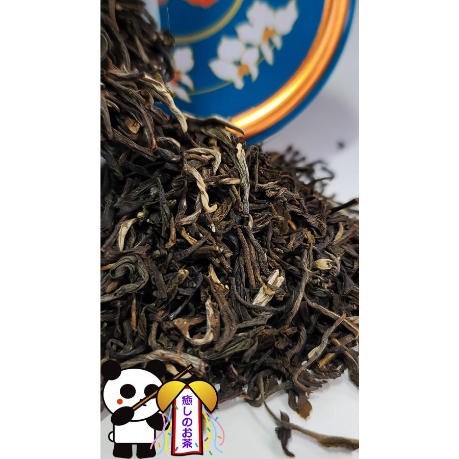 胡蝶牌 ジャスミンティー 200g×6缶　茶葉 チャック付き袋 茉莉花茶 ジャスミン茶 カフェインゼロ　大容量　茉莉花茶 中国茶　お茶 ギフト　無添加 | 茉莉花 | 01