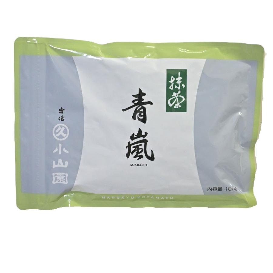 抹茶 青嵐 100g袋（あおあらし）宇治 丸久小山園 : お茶きん ヤフー店