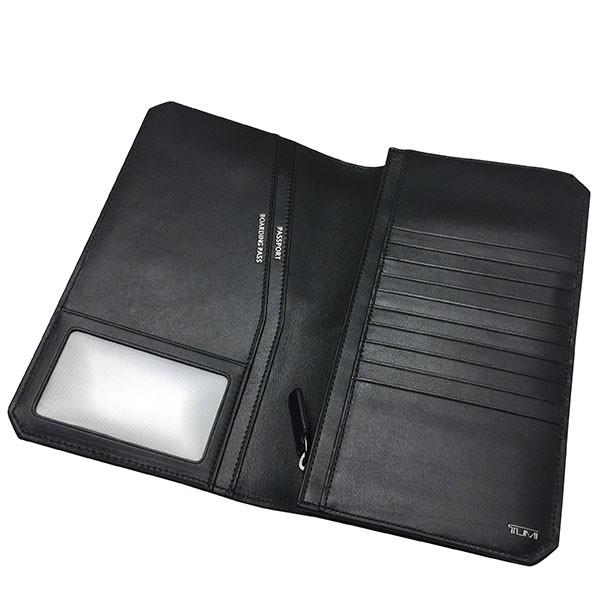 TUMI（トゥミ） トラベルウォレット 長財布 本革 レザー パスポート