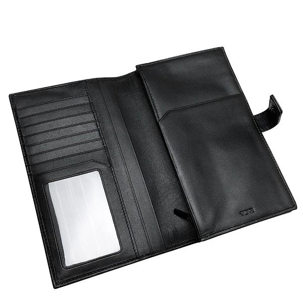 TUMI（トゥミ） トラベルウォレット 長財布 本革 レザー バリ