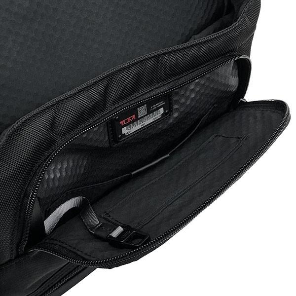 TUMI ショルダーバッグ トゥミ ALPHA BRAVO メッセンジャー クロスボディ 本革 レザー バリスティックナイロン 斜め掛け 232371 黒 ブラック｜ocinc｜10