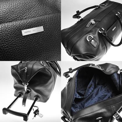 ブルックスブラザーズ ボストンバッグ BROOKS BROTHERS レザー キャリーバッグ 3WAY 旅行鞄 ブラック【アメトラ】【送料無料】｜ocinc｜03