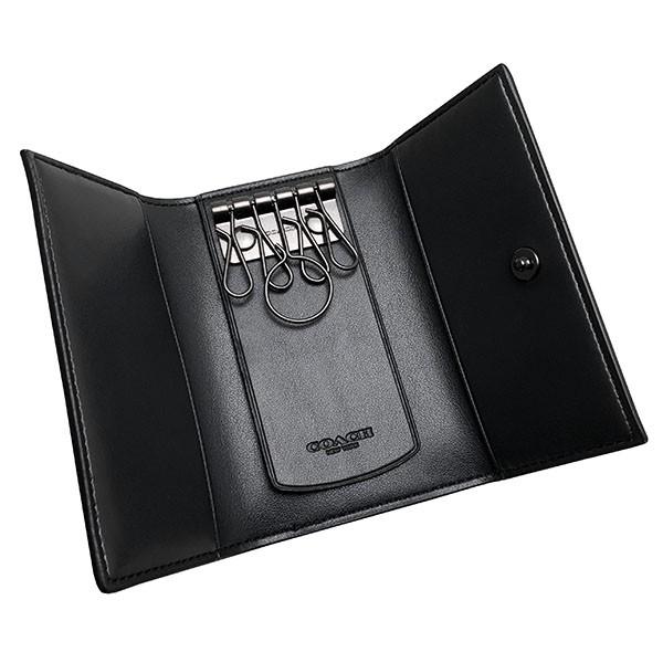 COACH コーチ メンズ キーケース MENS シグネチャー 本革 レザー COACH コーチ メンズ キーケース MENS シグネチャー 本革 レザー