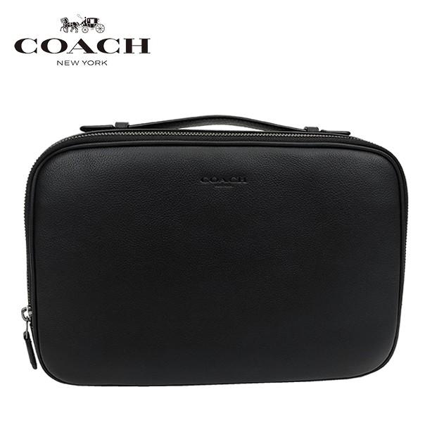 コーチ メンズ セカンドバッグ Coach クラッチバッグ ポーチ 本革 レザー 黒 ブラック Fqbbk Bagnall 通販 Yahoo ショッピング