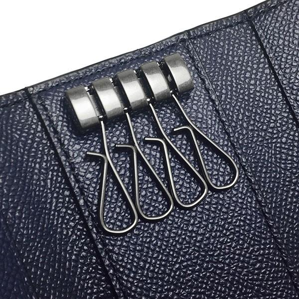 【未使用品】COACHコーチ メンズ キーケース 本革 4連キーケース 黒 COACH コーチ メンズ キーケース 本革 レザー 4連キーケース 紺