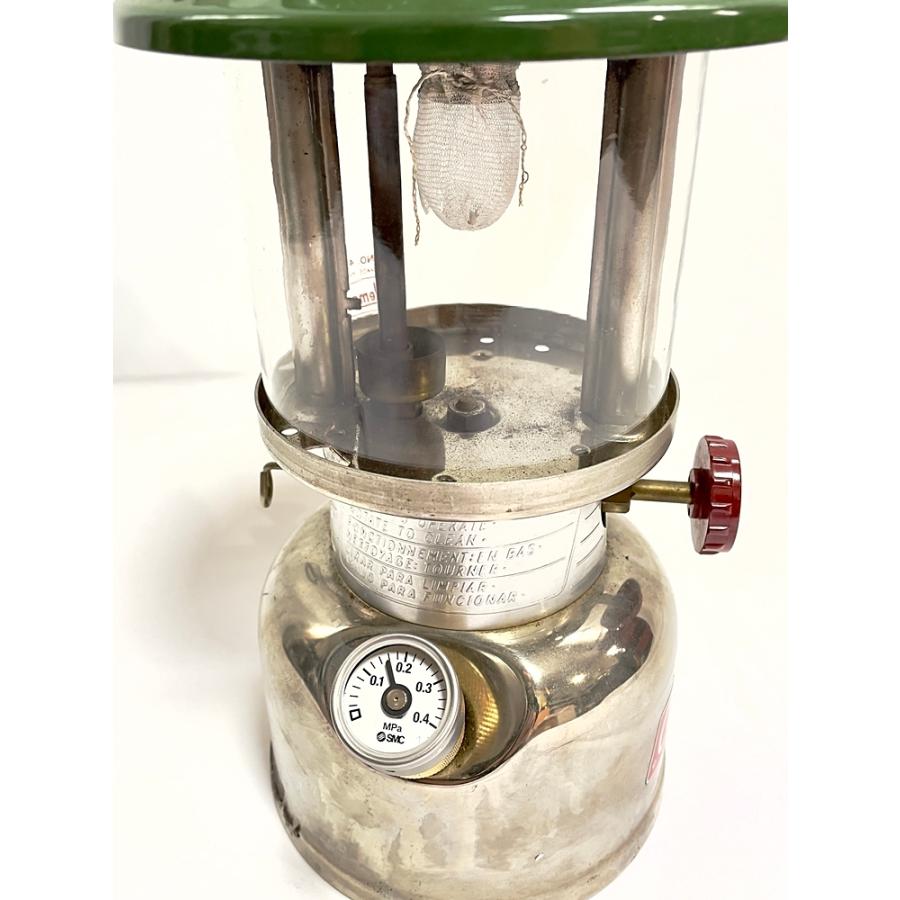 Coleman コールマン　ツーマントル　ガソリンランタン圧力計付き Coleman コールマン ツーマントル ガソリンランタン圧力計付き