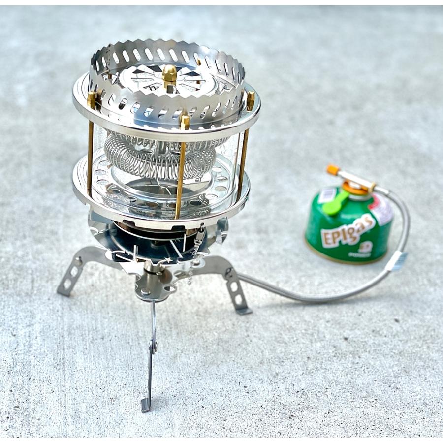 アウトドアストーブ用ヒーター ファイヤーホイール キャンピングガス