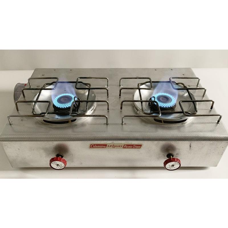 【早い者勝ち　美品】Coleman コールマンピクニックストーブ国内CB化済み品 Coleman コールマンピクニックストーブ Model 5404(アルミ