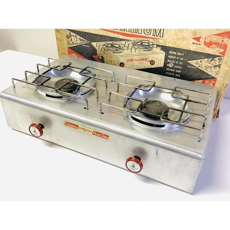 【早い者勝ち　美品】Coleman コールマンピクニックストーブ国内CB化済み品 Coleman コールマンピクニックストーブ Model 5404(アルミ