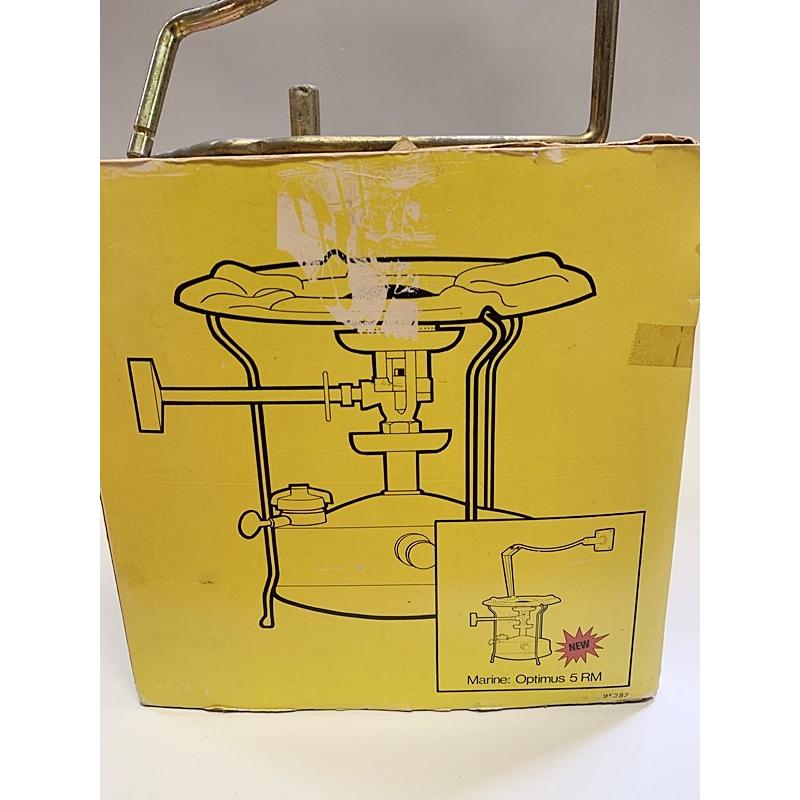 【希少/動作確認済】OPTIMUSオプティマスNo.5 シングルバーナー＋備品付 Optimus No5 kerosene Berner Sweden/オプティマス No5サイレント
