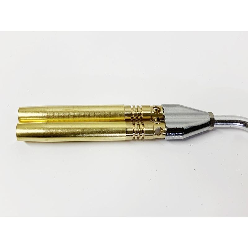 Twin Brazing ガストーチ バーナー ツインヘッド カセットガス用 : GNC